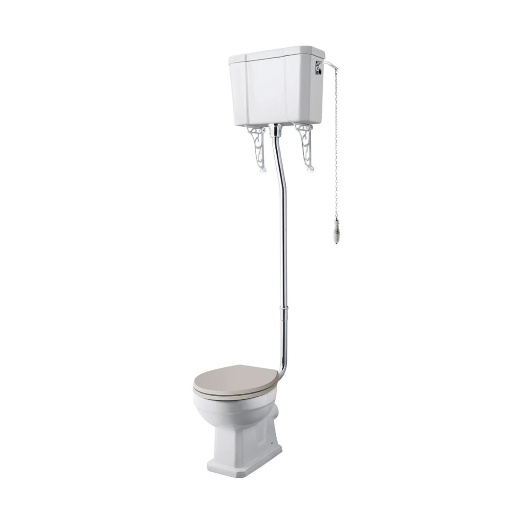 Comfort Height High Level WC &amp; Flush Pipe Kit