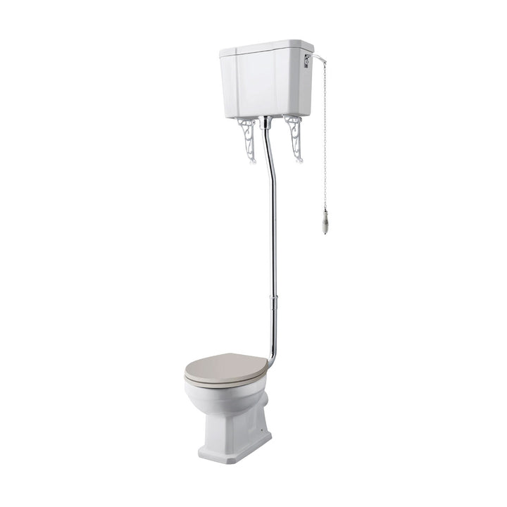 Windermere High Level WC and Flush Pipe