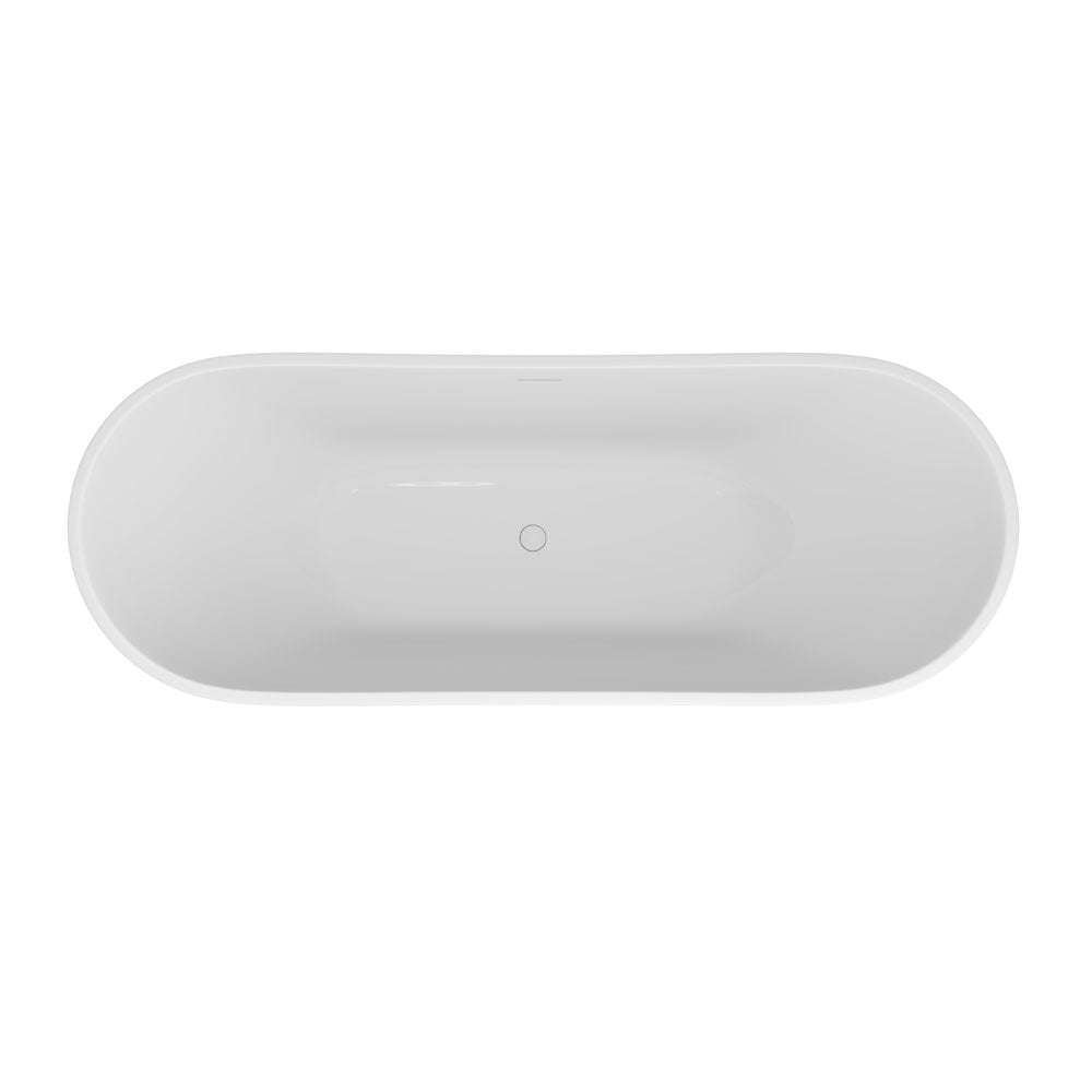 Freestanding Modern Slipper Double Ended bath 1830 mm - Ibiza by Synergy