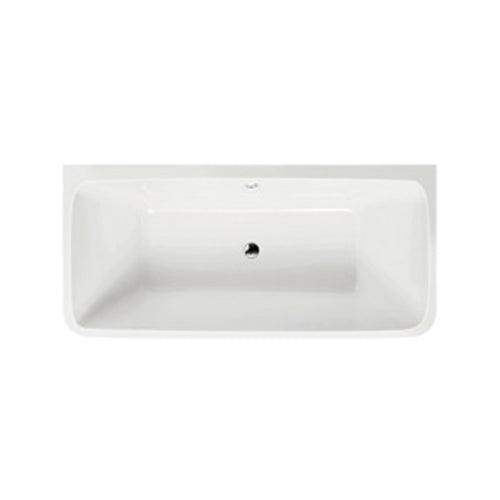 Freestanding Modern Back To Wall Bath 1800mm - Corrine By Voda Design
