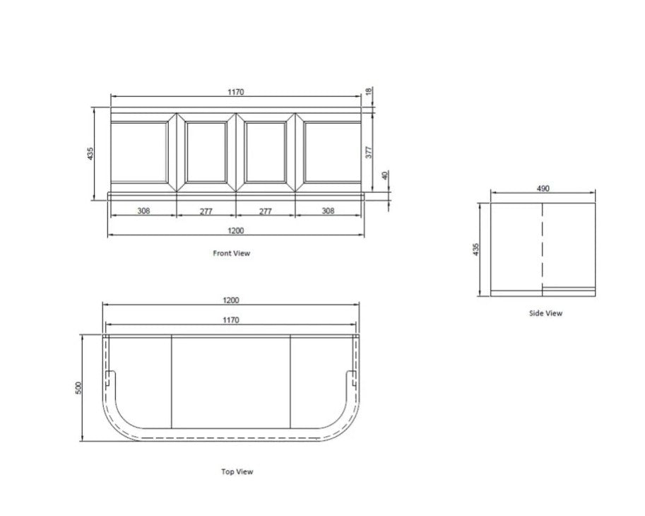 Hatton 1200mm Wall Mounted Anthracite Vanity Unit, Black Marble Worktop & Ceramic Basin