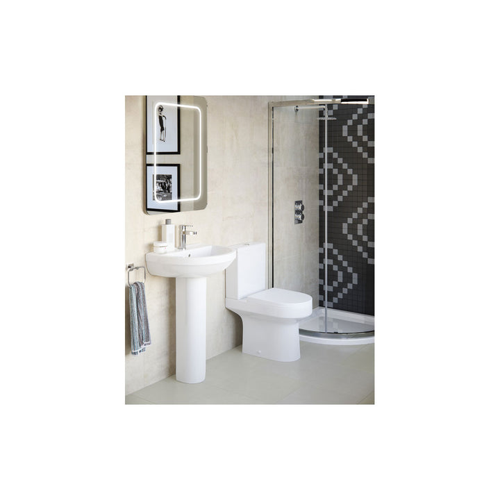 Series6 500x390mm 1TH Basin & Full Pedestal