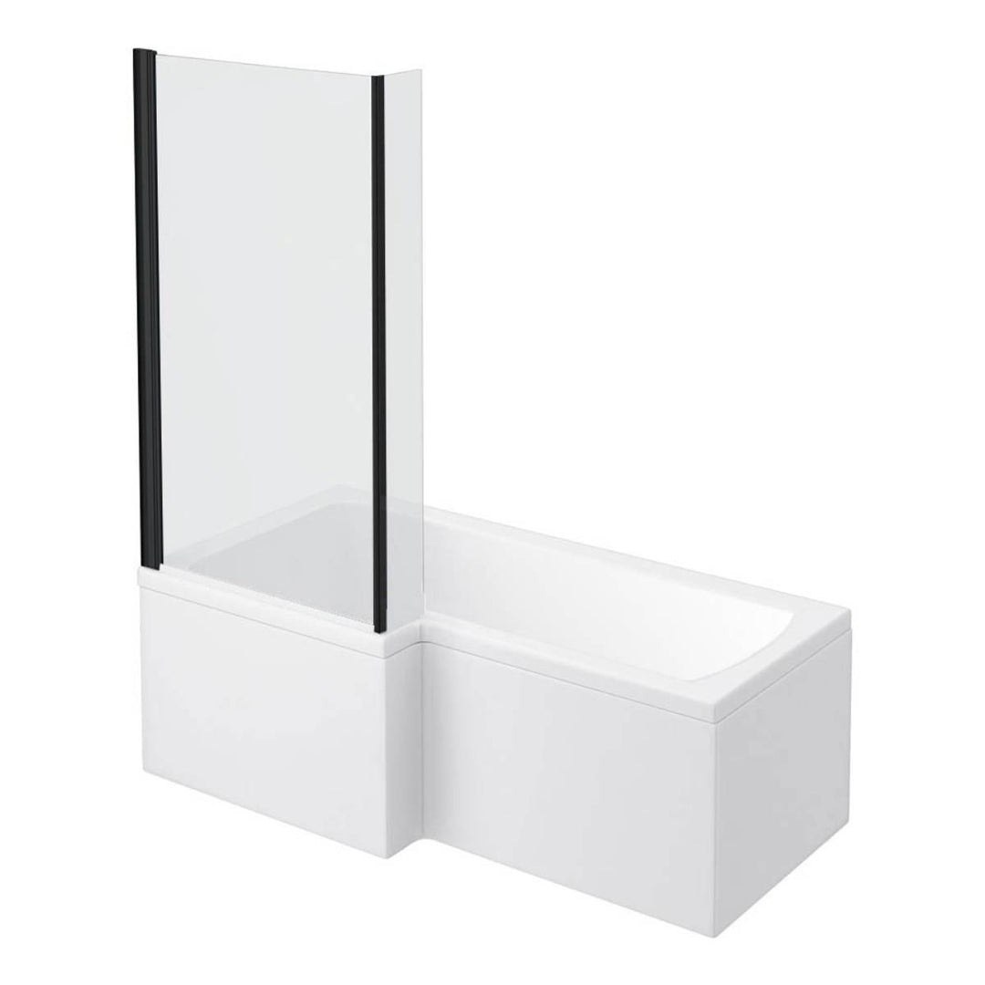L Shape Shower Bath Deal - Left Hand - VODASUITE1