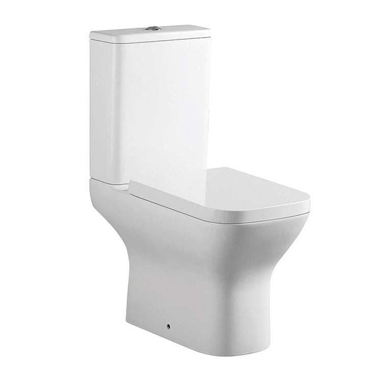Aura Easy Plumb Close Coupled Toilet Cyclone Flush & Soft Close Seat