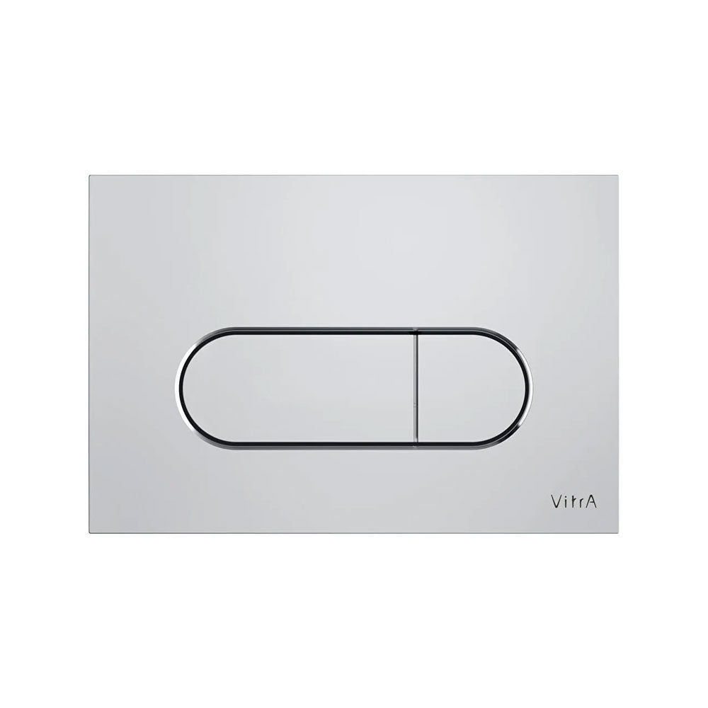 Vitra Loop Round Flush Plate - Chrome