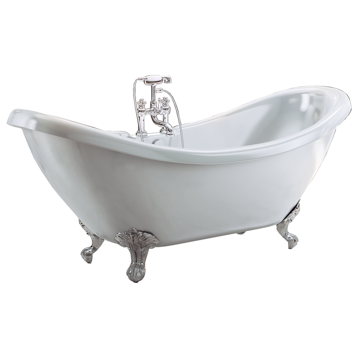 Freestanding Traditional Double Ended Bath 1750 mm - Shakespeare by Voda Design