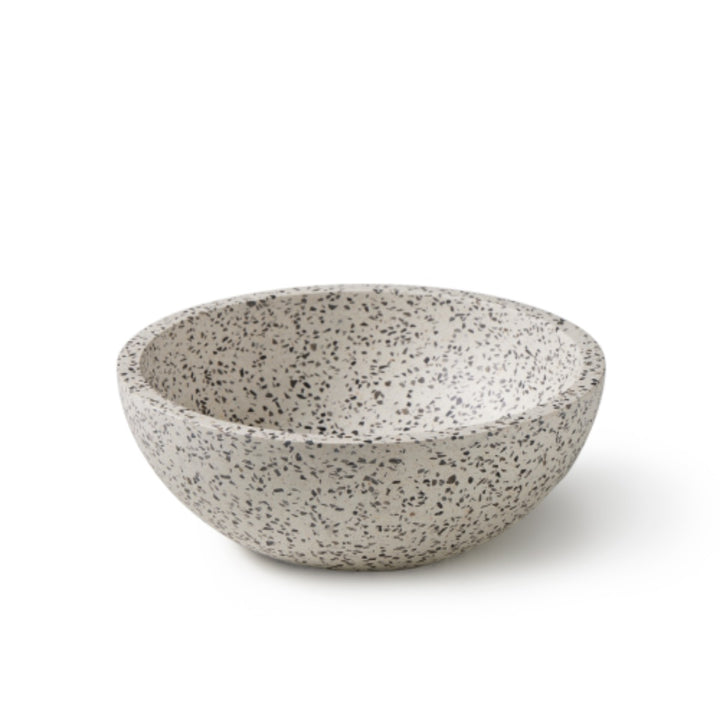 Venecia Terazzo Stone Mix Wash Basin - 35x35x13cm - Grey