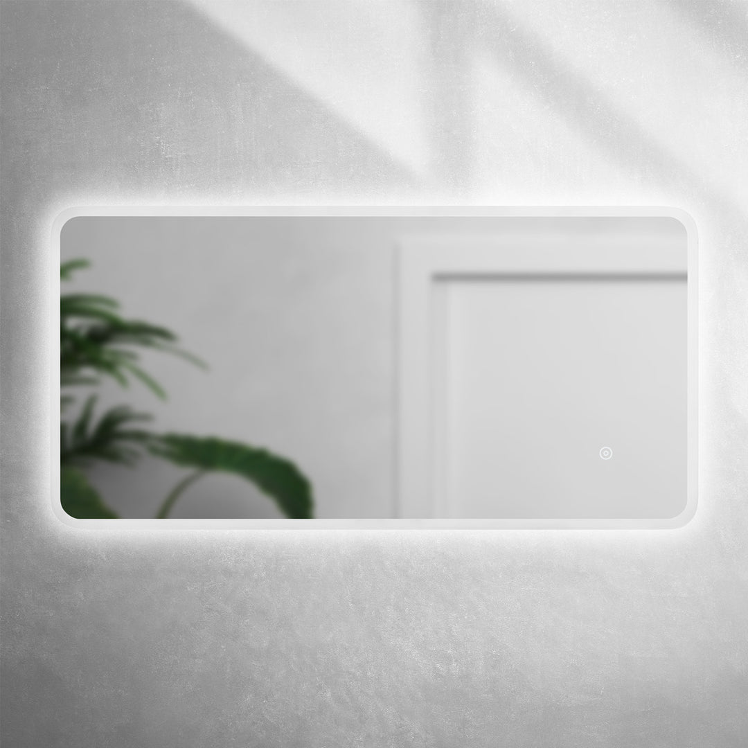 1200 x 600mm Bluetooth LED Mirror