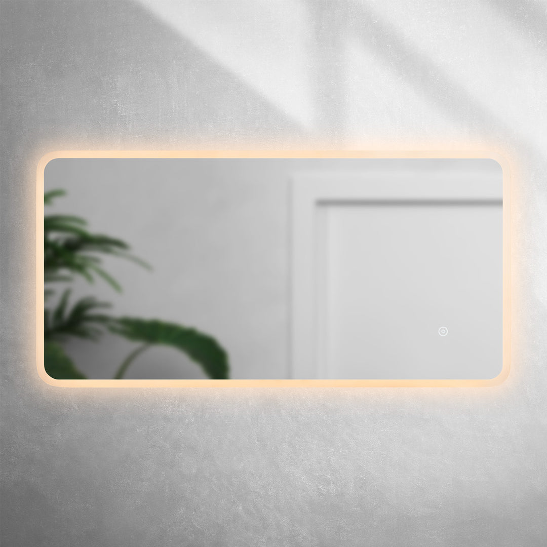 1200 x 600mm Bluetooth LED Mirror