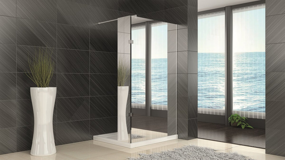Synergy Vodas 8 250 x 1900mm Mirror Wetroom Side Panel
