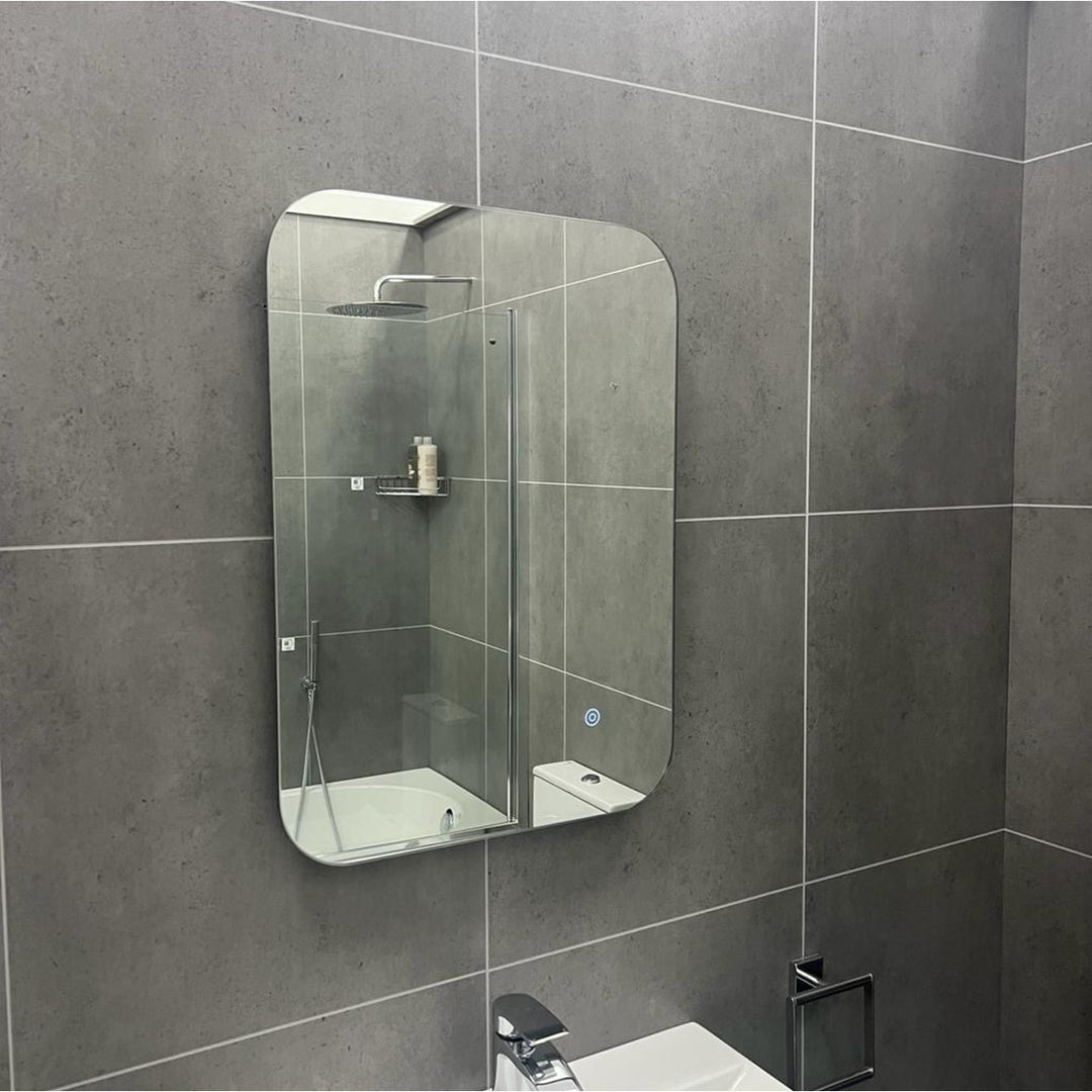 800mm x 600mm LED Mirror With demister & Bluetooth