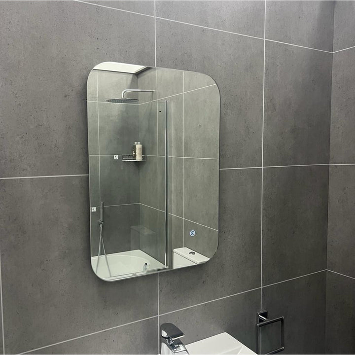800mm x 600mm LED Mirror With demister & Bluetooth