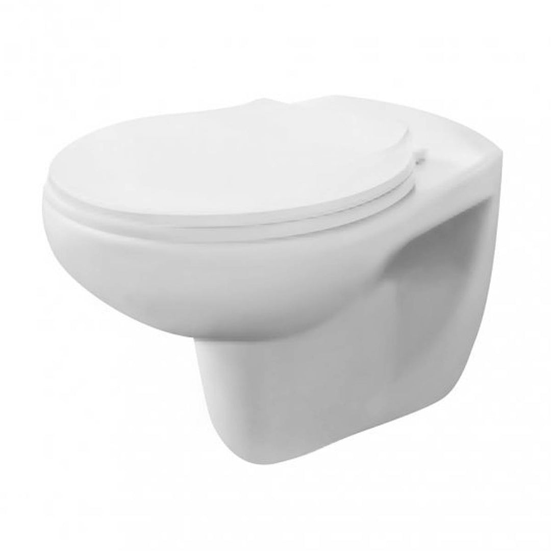 Melbourne Wall Hung Toilet Pack With Wall Frame & Chrome Flush Plate