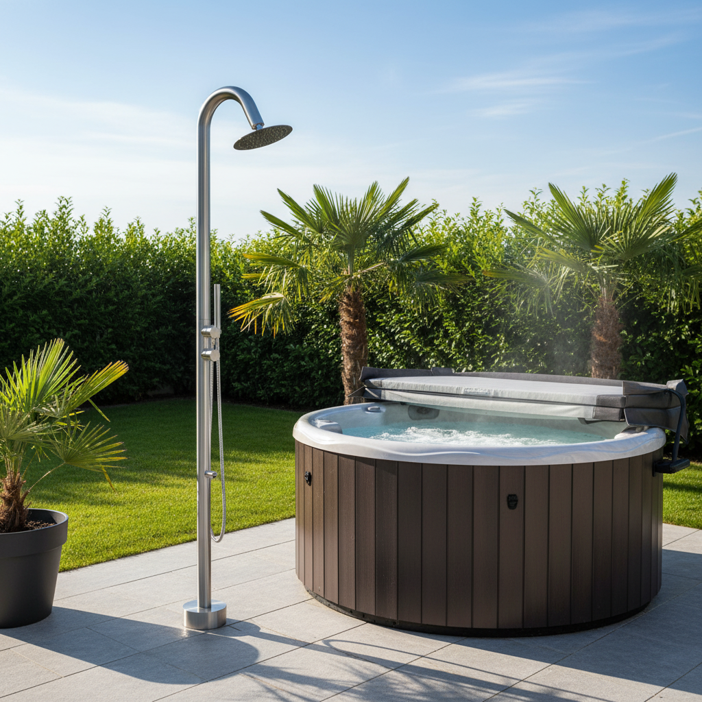 Voda Design Eden 2300mm Outdoor Rain Shower