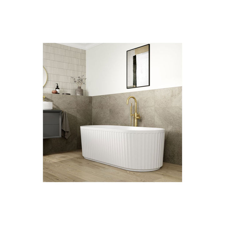 Ember 503mm Floor Standing WC Unit - Matt Clay