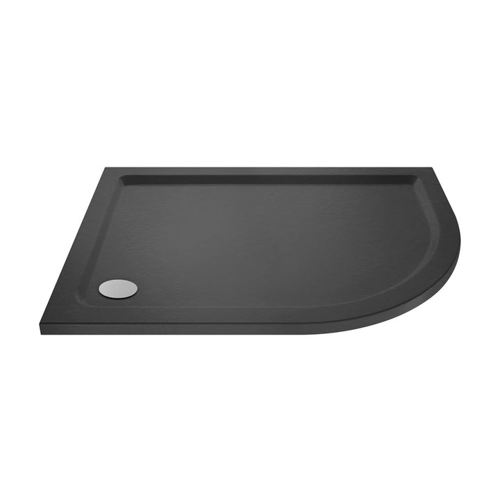 Slate Grey Quadrant Shower Tray 900mm - Jewel by Voda Design