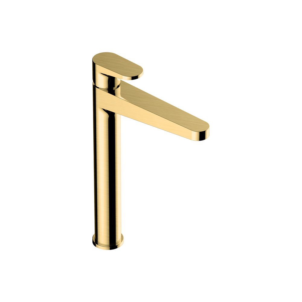 Rak Ischia Tall Basin Mixer Gold