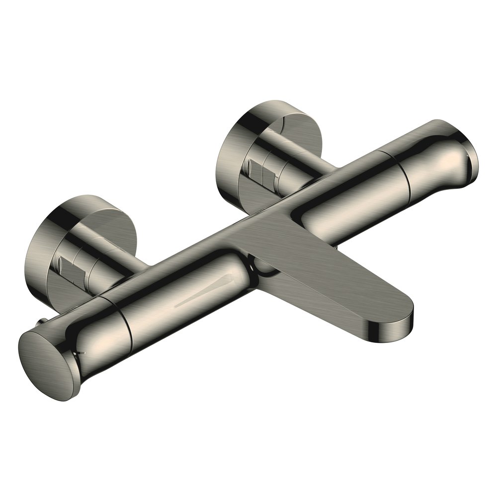 Rak Bath/Shower WM Exposed Bar Mixer Nickel