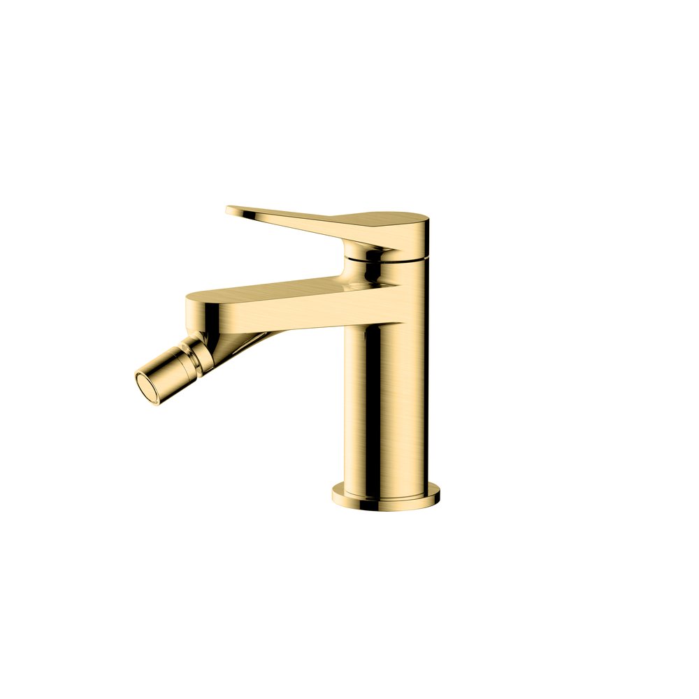 Rak Petit Round Bidet Mixer Gold