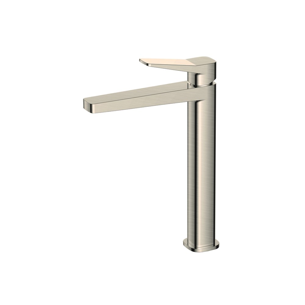 Rak Petit Square Tall Basin Mixer Nickel