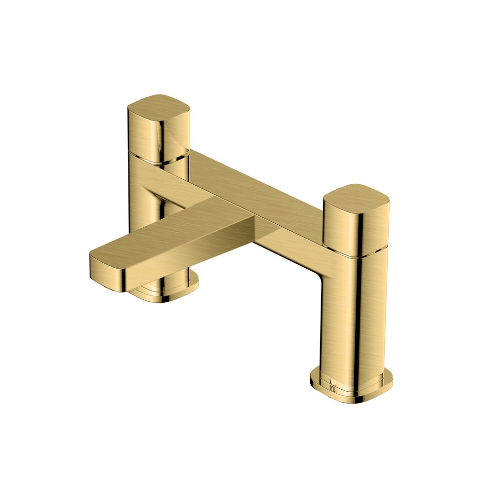 Rak Petit Square Bath Filler Gold