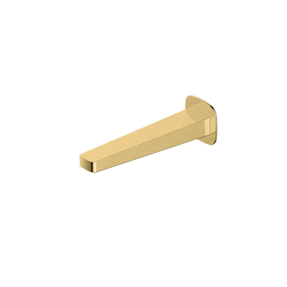Rak Petit Square Bath Spout Gold