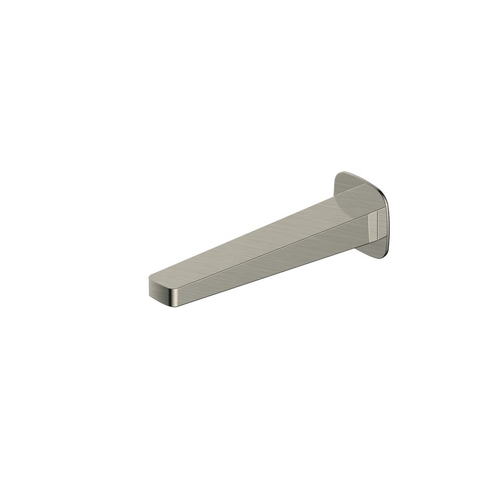 Rak Petit Square Bath Spout Nickel