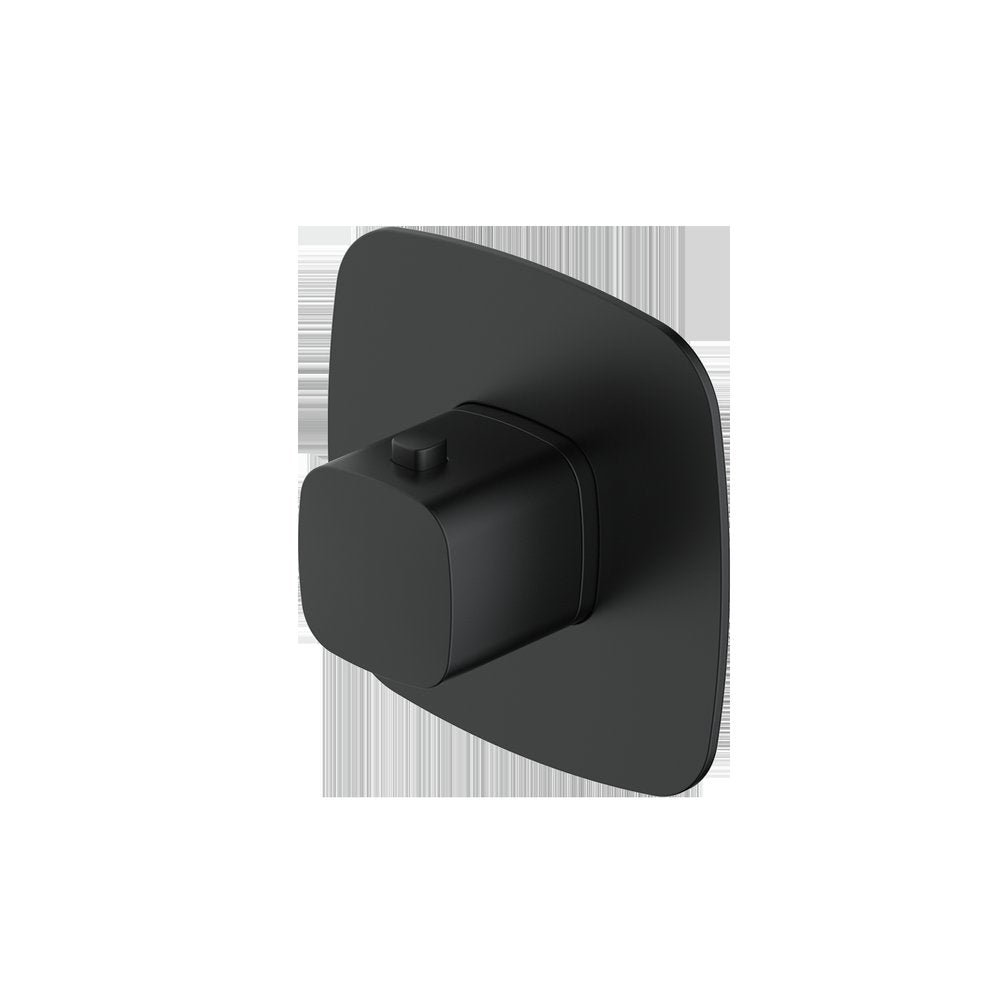 Rak Petit Square Concealed Thermostat Black