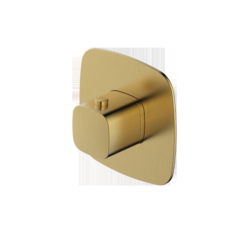 Rak Petit Square Concealed Thermostat Gold