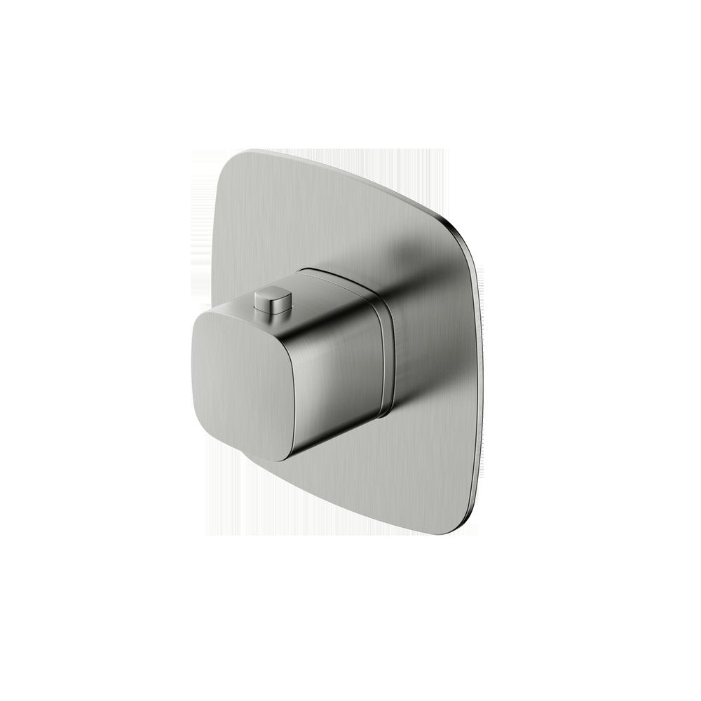 Rak Petit Square Concealed Thermostat Nickel