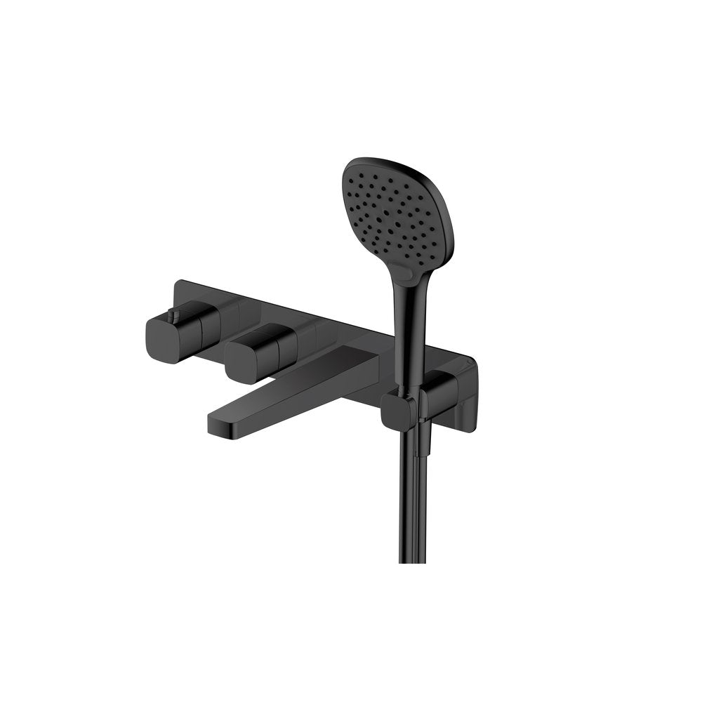 Rak Petit Square WM Bath/Shower Mixer Black