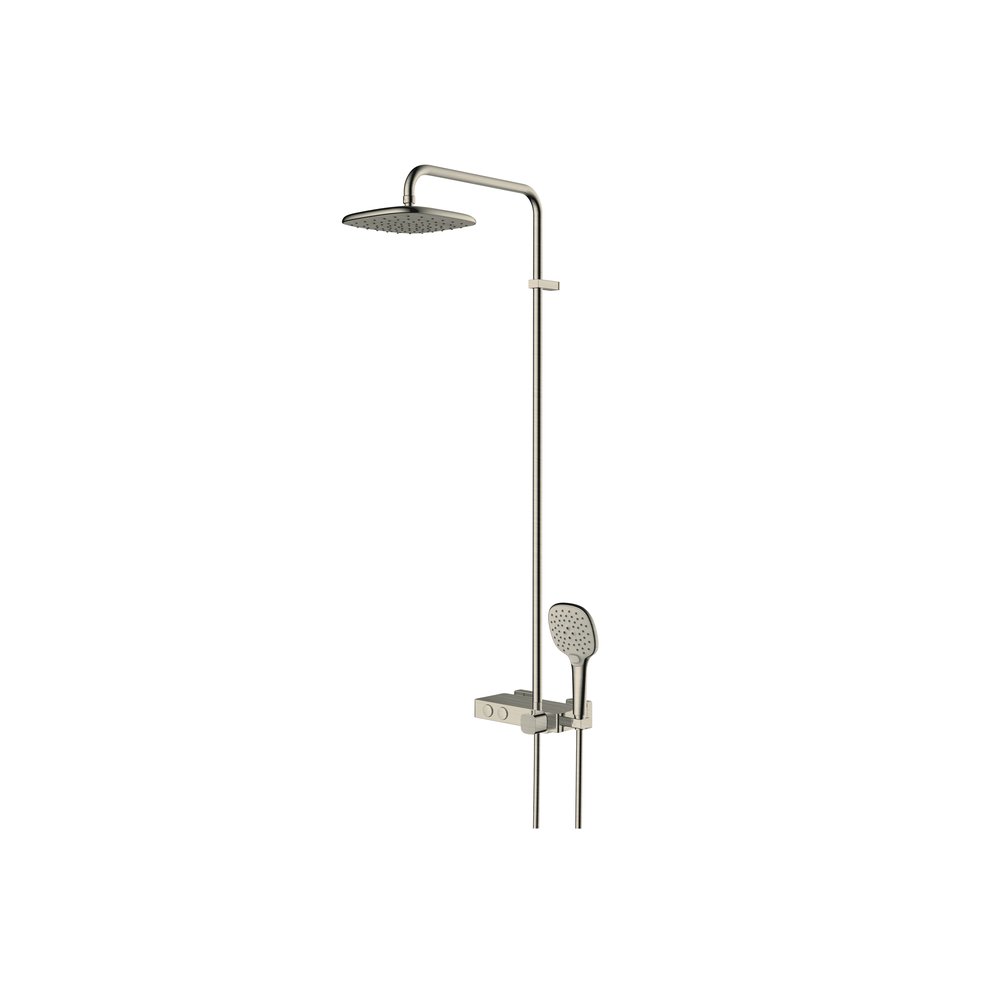 Rak Petit Square Shower Column Nickel