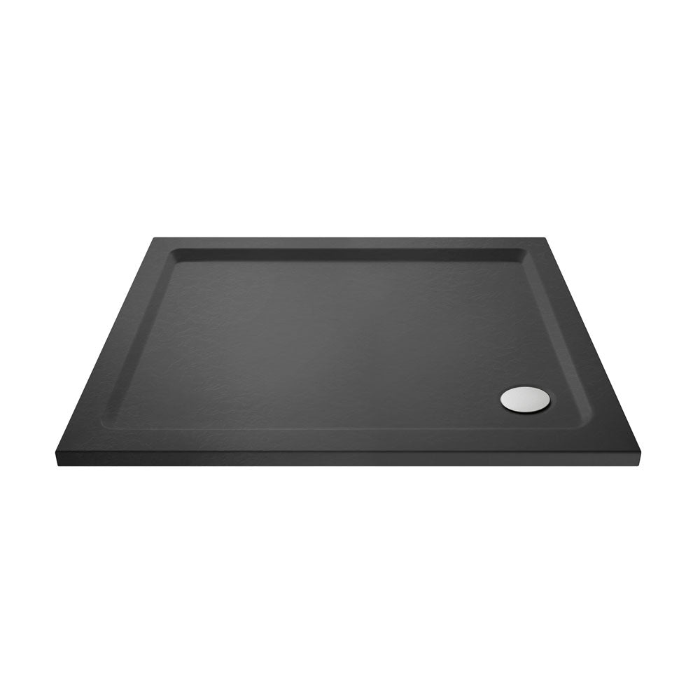 Slate Grey Rectangular Shower Tray 1400 x 800mm - Jewel by Voda Design