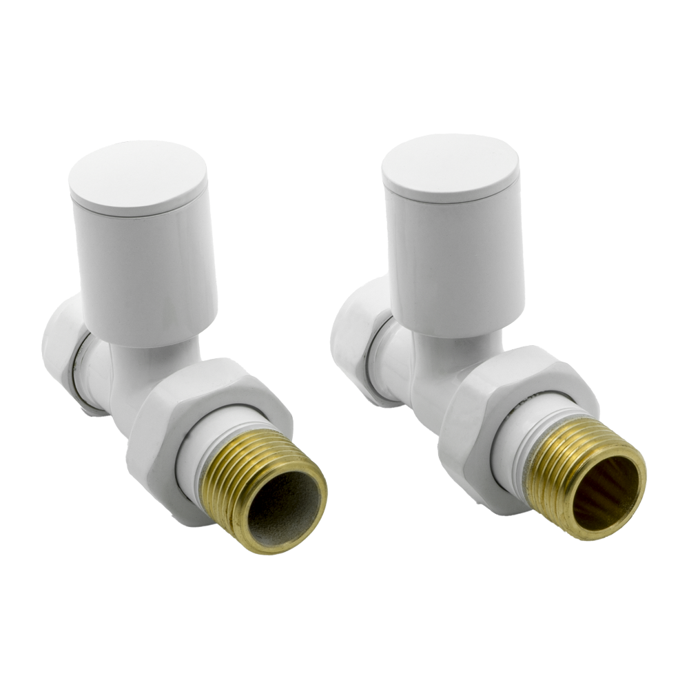 Reina Portland Straight Valves - White