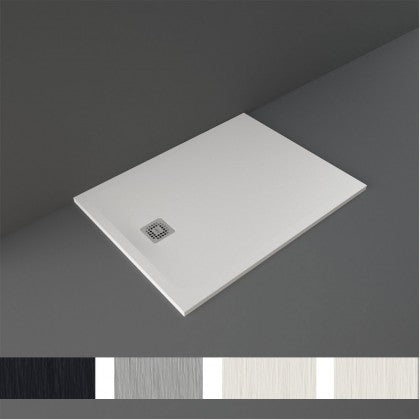 Rak Feeling Rectangular White Shower Tray 800 x 1200mm