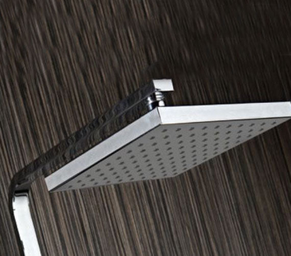 Square Exposed Thermostatic Shower Valve Including Handset & Hose