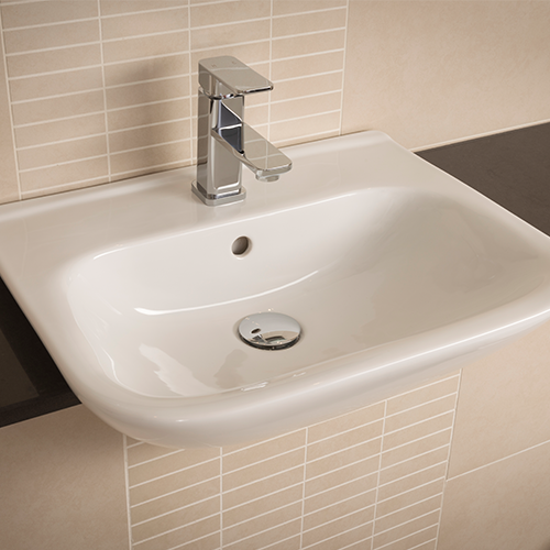 RAK Ceramics Origin 62 Semi-Recessed Basin