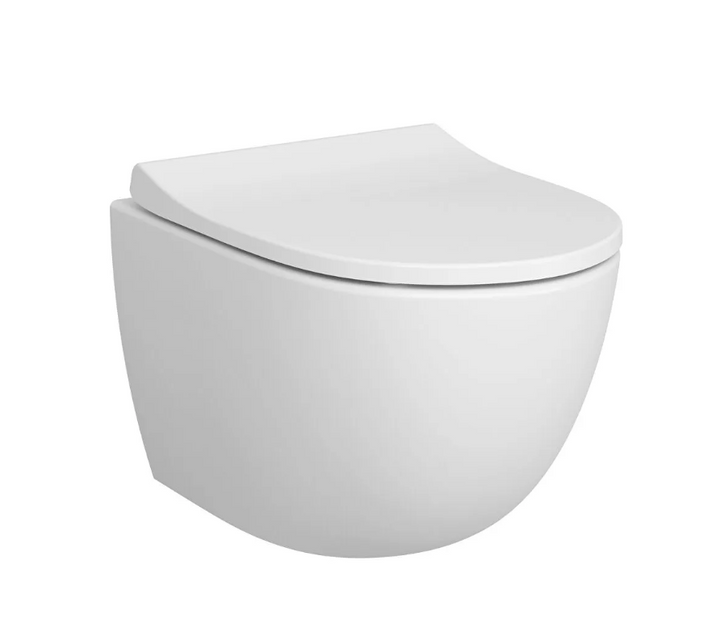 VitrA Sento Wall Hung Rimless Toilet & Soft Close Seat