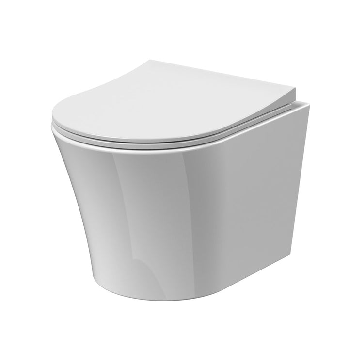 Wall Hung Pan & Soft Close Seat - TOILETSET4
