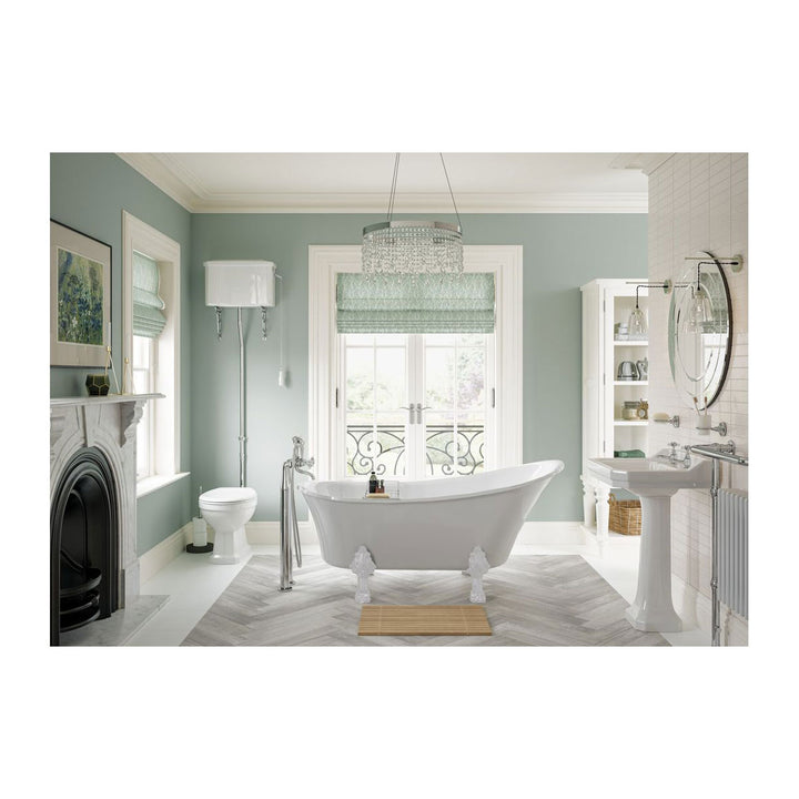 Series9 495x445mm 2TH Semi Recessed Basin