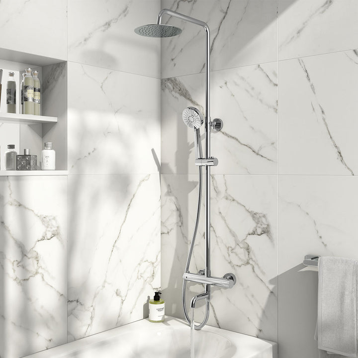 1700mm Shower Bath Complete Suite - Right Hand - VODASUITE16