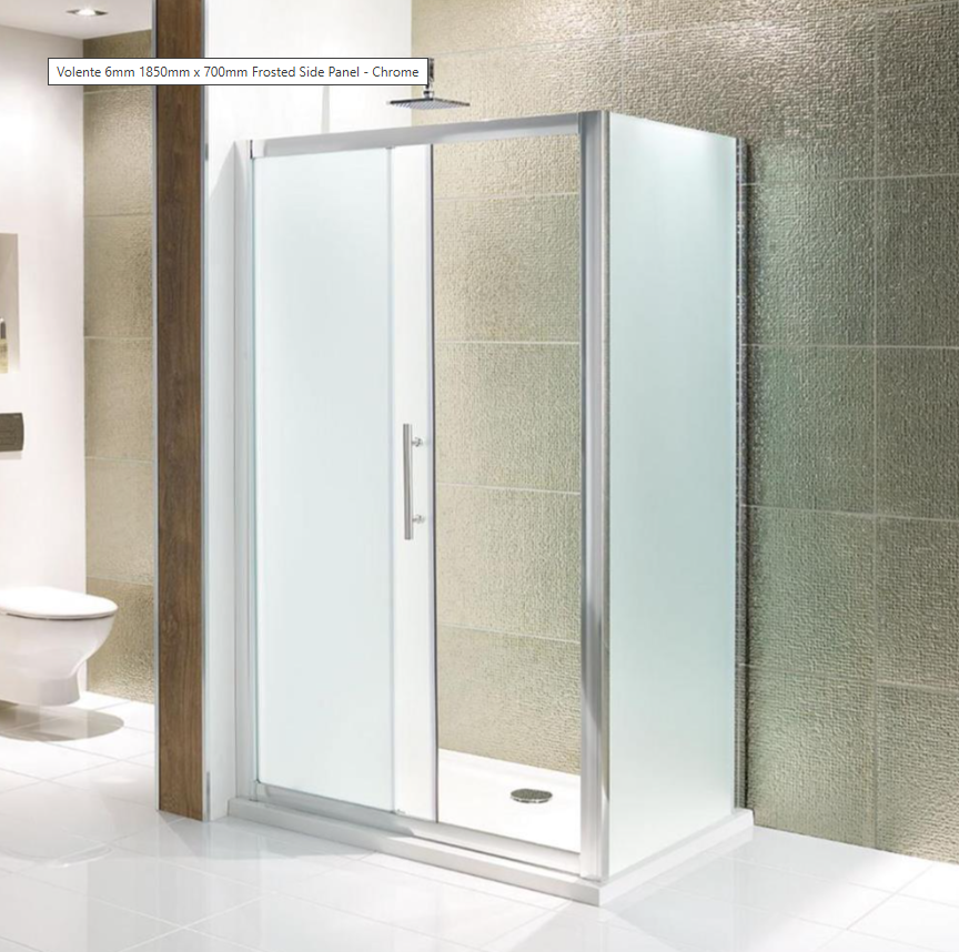 Volente Side Panel - 700mm Frosted 58.024