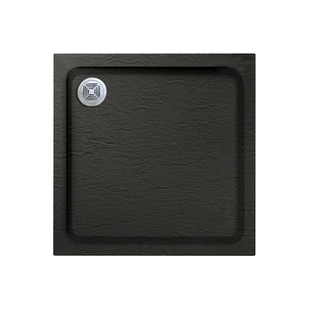 Slate Effect 800 X 800mm Square Shower Tray