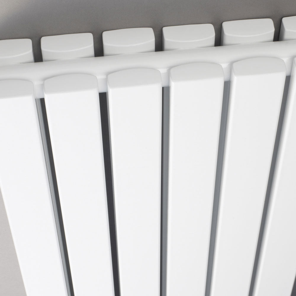 Double Panel Designer Radiator - 1500 x 354mm - White - VHEA035