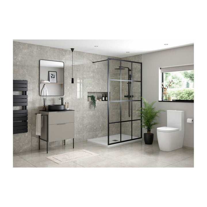 Hadleigh 1180mm Wall Hung 4 Drawer Basin Unit (No Top) - Matt Latte