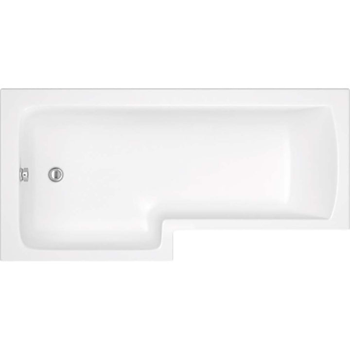 1500mm Left Hand L Shaped Bath - Union L By Voda Design