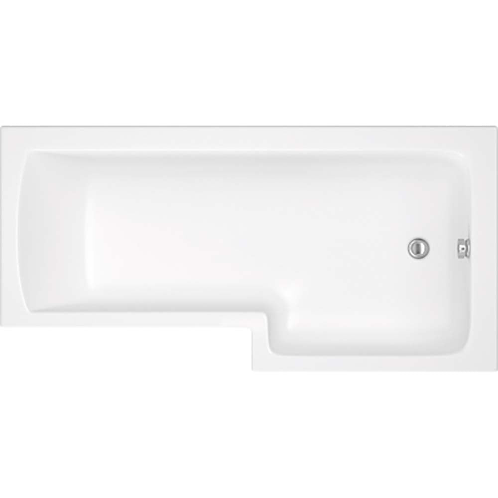 1700mm Right Hand L Shaped Bath - Union L By Voda Design