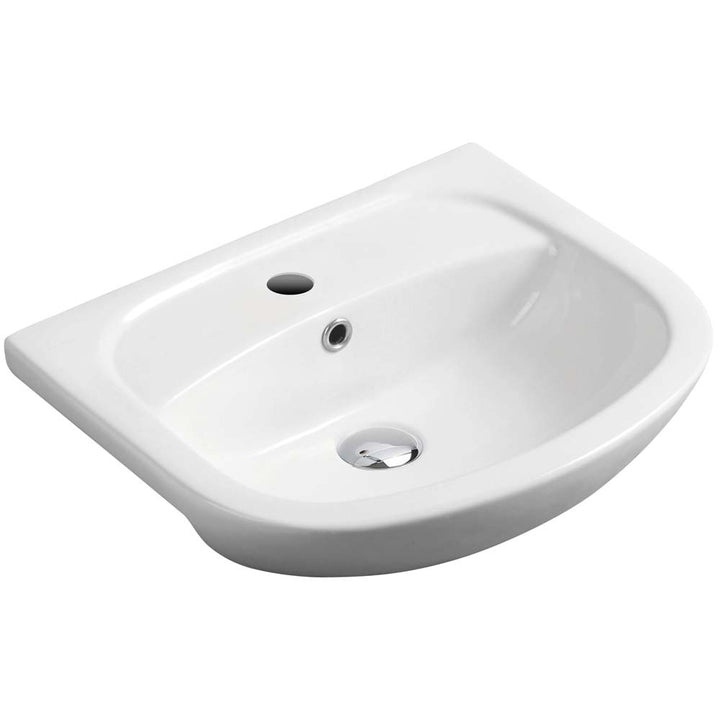 Synergy Fluid 500mm Semi Recessed Basin