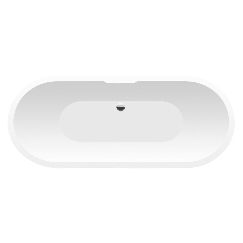 Freestanding Luxury Modern Double Ended Bath 1555mm