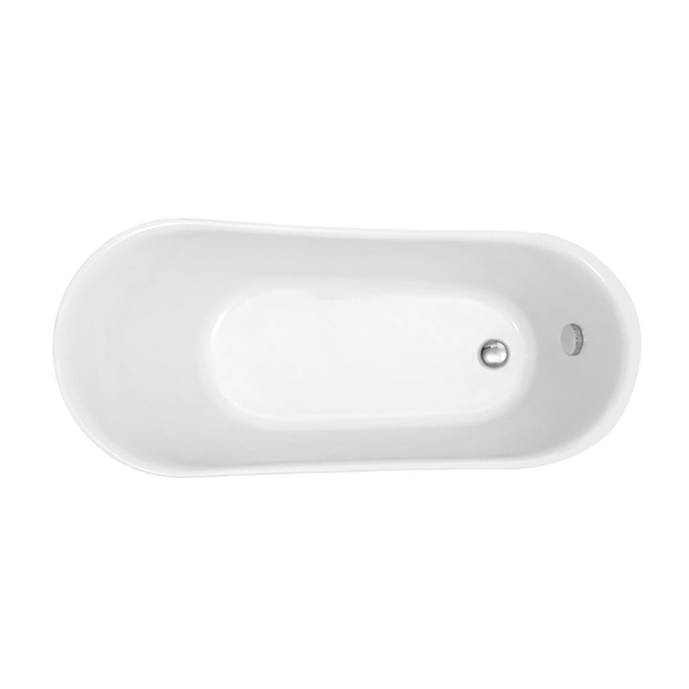Freestanding Traditional Slipper Bath With Ball And Claw Feet 1555mm - Belgravia By Voda Design